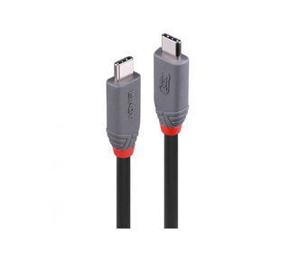 Lindy 36956 câble USB USB4 Gen 3x2 0,8 m USB C Noir