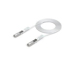 Ubiquiti UACC-Uplink-SFP28-3M câble InfiniBand et à fibres optiques Blanc