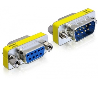 DeLOCK 65249 changeur de genre de câble 9-p DSUB Argent