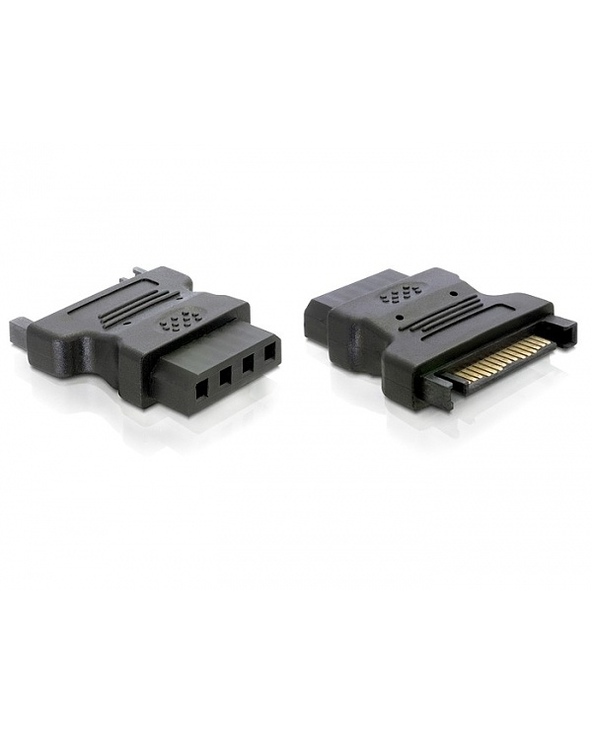 DeLOCK Adapter Power - IDE drive  4 Pin SATA 15 p IDE 4p Noir