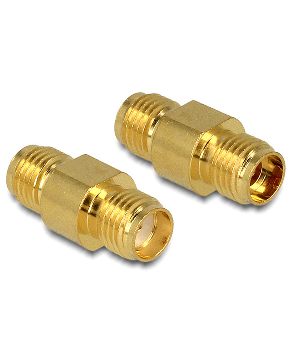 DeLOCK 88478 changeur de genre de câble SMA Or