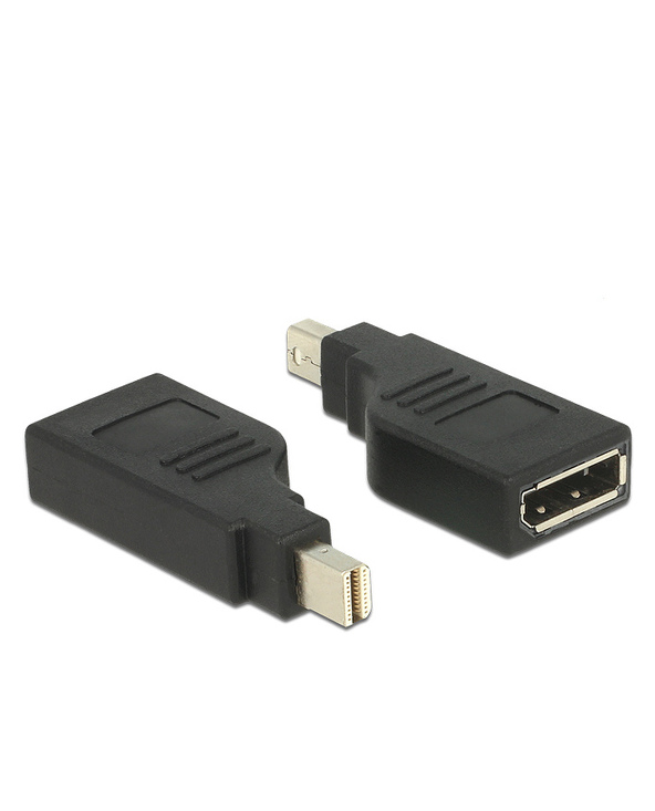DeLOCK 65626 changeur de genre de câble Mini DisplayPort DisplayPort Noir