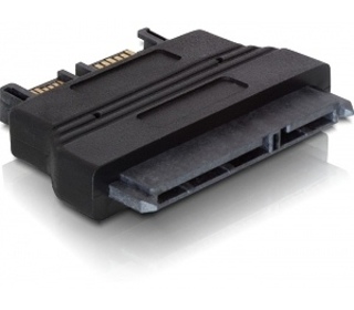 DeLOCK Adapter SATA SATA 22-pin FM SATA 13-pin M Noir