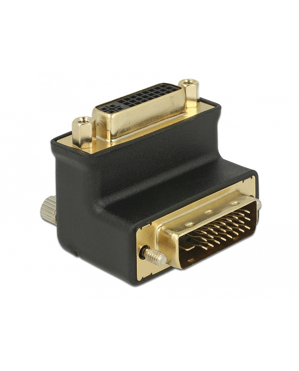DeLOCK 65866 changeur de genre de câble DVI-D DVI-I Noir
