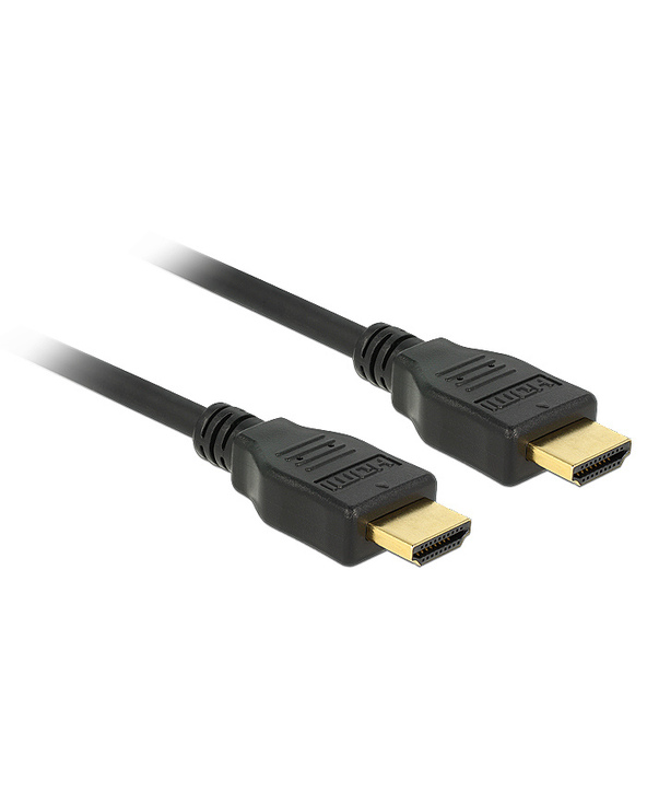 DeLOCK 84714 câble HDMI 2 m HDMI Type A (Standard) Noir