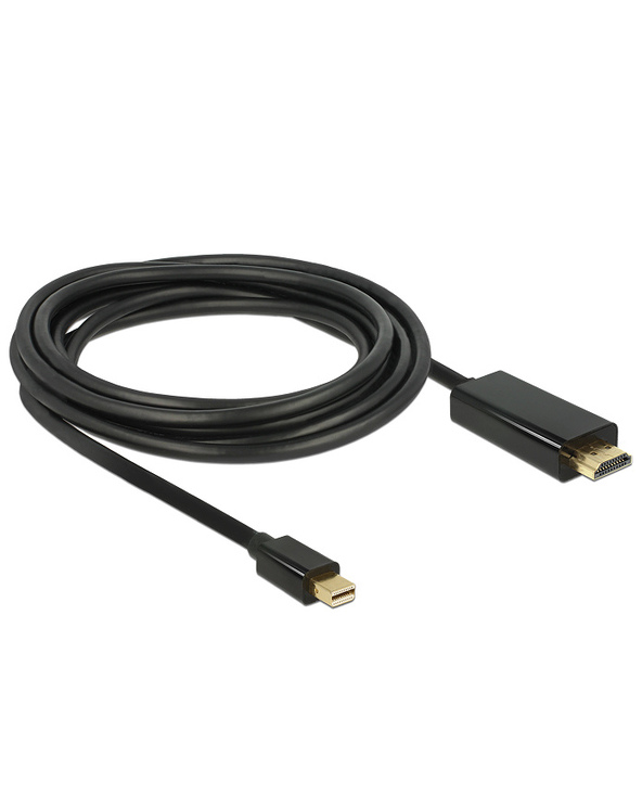 DeLOCK 83698 câble vidéo et adaptateur 1 m Mini DisplayPort HDMI Noir