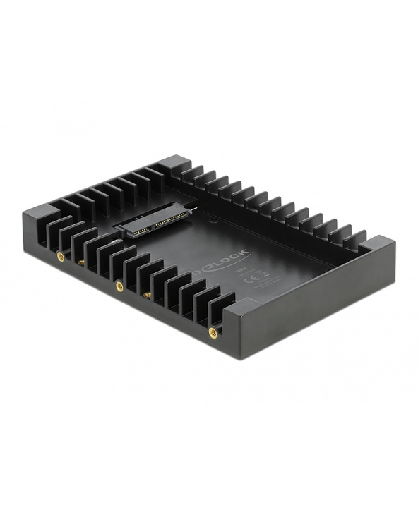 DeLOCK 3.5″ Bâti d’installation pour un lecteur fin SATA de 2.5″ noir