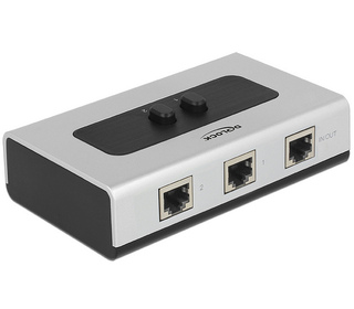 DeLOCK 87673 hub & concentrateur 1000 Mbit/s Noir, Gris
