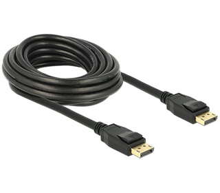 DeLOCK 5m Displayport 1.2a Noir