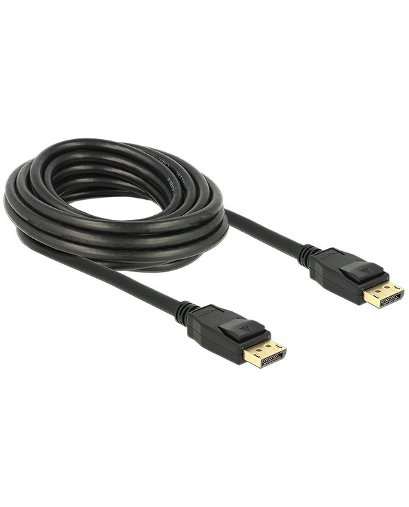 DeLOCK 5m Displayport 1.2a Noir