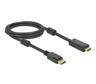 DeLOCK Câble actif DisplayPort 1.2 à HDMI 4K 60 Hz 2 m