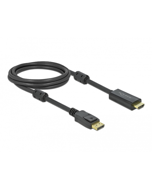 DeLOCK Câble actif DisplayPort 1.2 à HDMI 4K 60 Hz 2 m