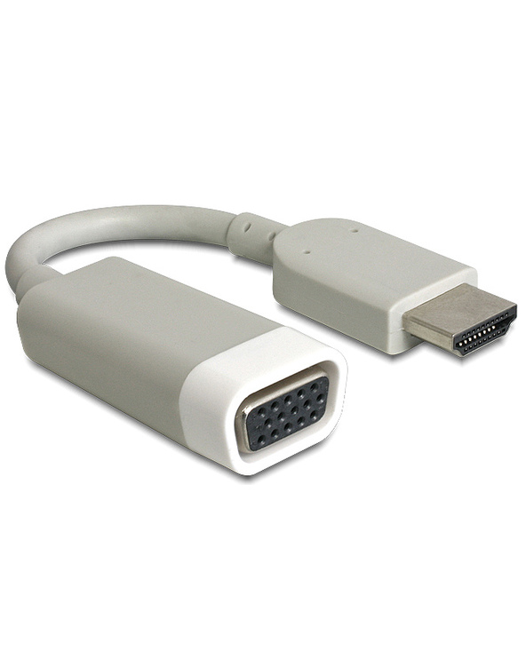 DeLOCK 65469 câble vidéo et adaptateur VGA (D-Sub) HDMI Type A (Standard) Blanc