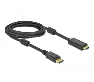 DeLOCK Câble actif DisplayPort 1.2 à HDMI 4K 60 Hz 3 m