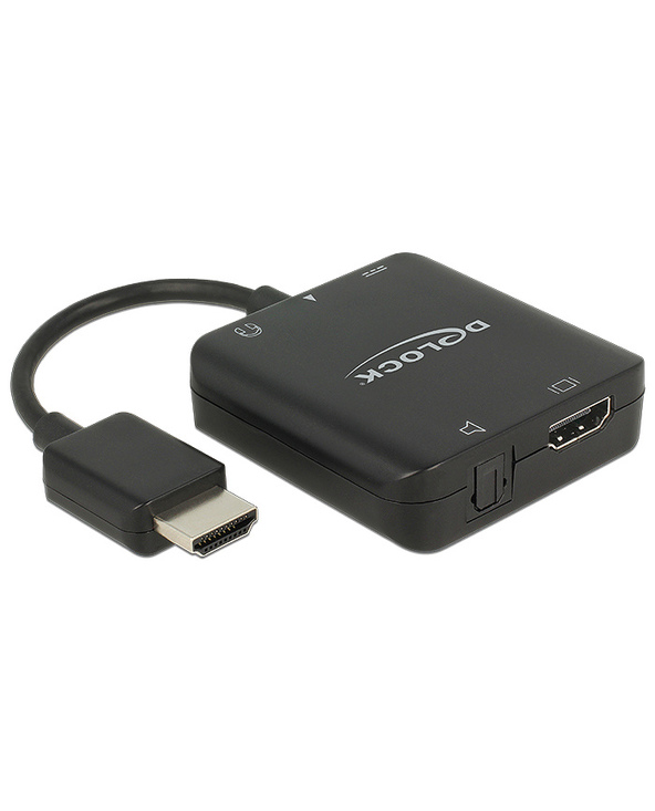 DeLOCK 62784 convertisseur audio Noir
