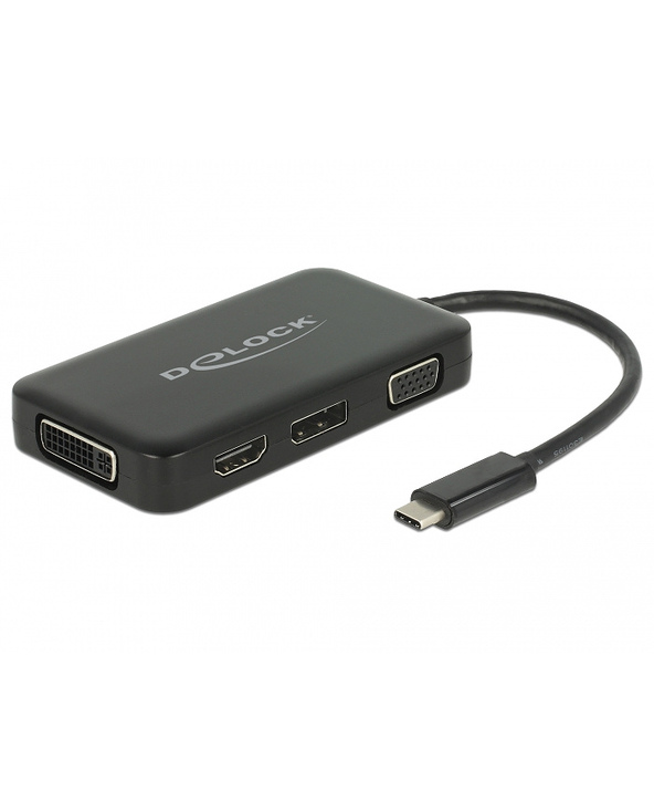 DeLOCK 63929 station d'accueil USB 2.0 Type-C Noir