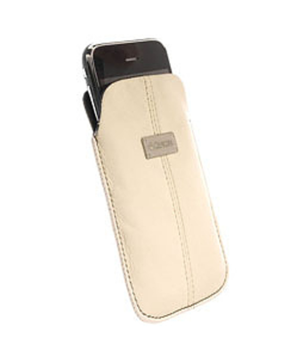 Krusell Luna Mobile Pouch coque de protection pour téléphones portables Blanc