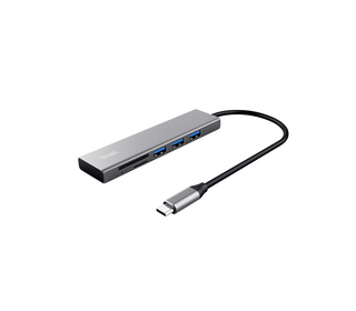 Trust Halyx USB 3.2 Gen 1 (3.1 Gen 1) Type-C 104 Mbit/s Aluminium
