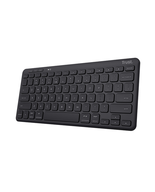 Trust Lyra clavier Maison Bluetooth AZERTY Français Noir