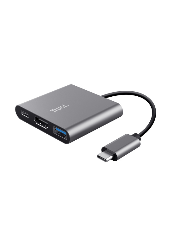 Trust Dalyx USB 3.2 Gen 1 (3.1 Gen 1) Type-C Aluminium, Noir