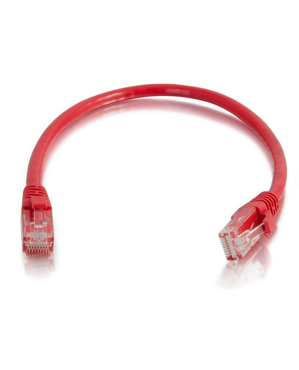 C2G Câble de raccordement réseau Cat6 avec gaine non blindé (UTP) de 3 M - Rouge