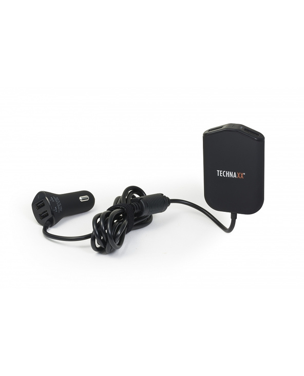 Technaxx Family Car Charger TE14 Smartphone Noir Allume-cigare Auto
