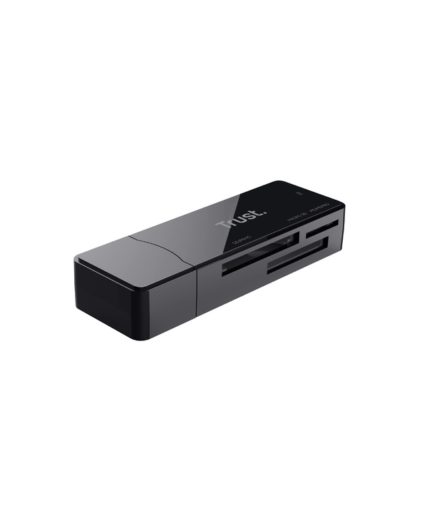 Trust NANGA lecteur de carte mémoire USB 3.2 Gen 1 (3.1 Gen 1) Type-A Noir