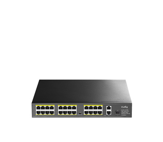 Cudy FS1026PS1 commutateur réseau Non-géré Gigabit Ethernet (10/100/1000) Connexion Ethernet, supportant l'alimentation via ce p
