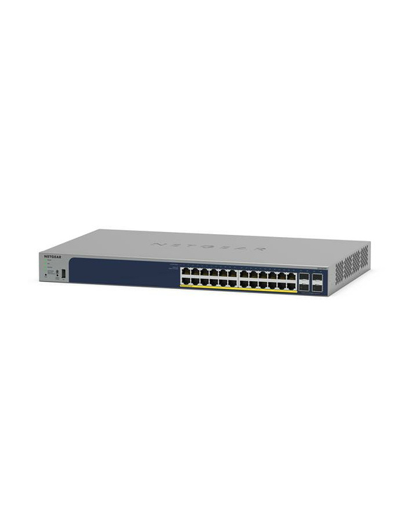 NETGEAR GS728TPP Géré L2/L3/L4 Gigabit Ethernet (10/100/1000) Connexion Ethernet, supportant l'alimentation via ce port (PoE) Gr