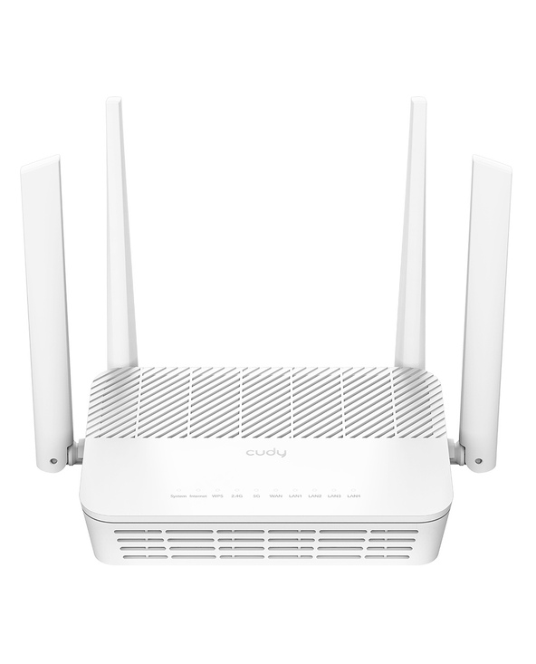 Cudy AX3000 routeur sans fil Gigabit Ethernet Bi-bande (2,4 GHz / 5 GHz) Blanc