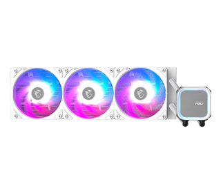 MSI MAG CORELIQUID A13 360 WHITE système de refroidissement d’ordinateur Carte-mère, Processeur Refroidisseur de liquide tout-en