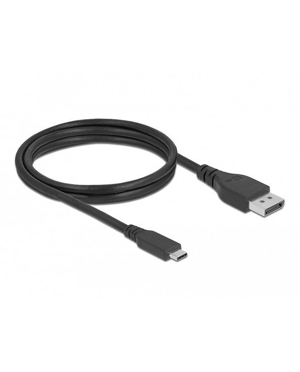 DeLOCK Câble bidirectionnel USB Type-C à DisplayPort (Mode DP Alt) 8K 60 Hz, 1,5 m DP 8K certifié