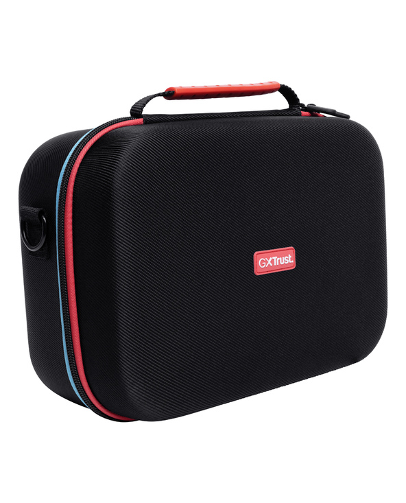 Trust GXT 1247 Boîtier robuste Nintendo Noir, Bleu, Rouge