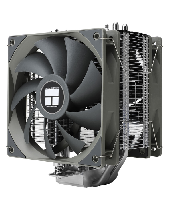 Thermalright Assassin X 120 REFINED SE WHITE Processeur Dissipateur thermique/Radiateur 12 cm Aluminium, Noir 1 pièce(s)