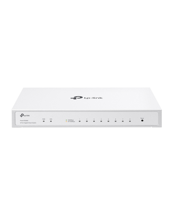 TP-Link Festa FS308G Géré L2/L2+ Gigabit Ethernet (10/100/1000) Connexion Ethernet, supportant l'alimentation via ce port (PoE) 