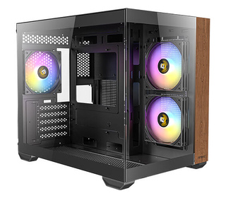 Antec CX600M Midi Tower Noir, Bois
