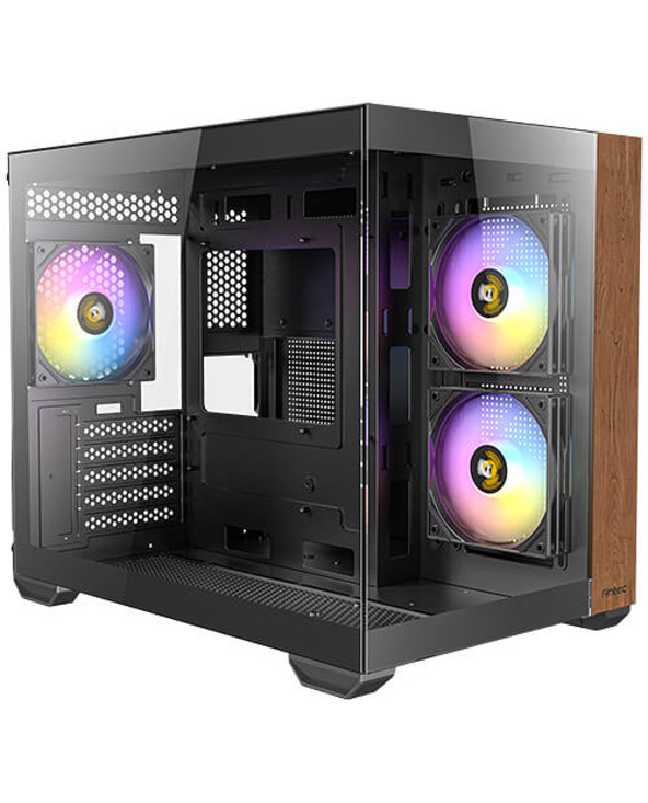 Antec CX600M Midi Tower Noir, Bois