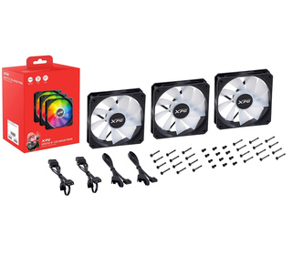 XPG VENTO R 120 ARGB PWM Boitier PC Ventilateur 12 cm Noir 1 pièce(s)