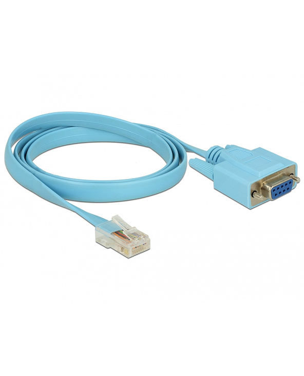 DeLOCK 63341 câble Série Bleu 1 m DB-9