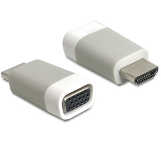 DeLOCK 65472 changeur de genre de câble HDMI-A VGA Blanc