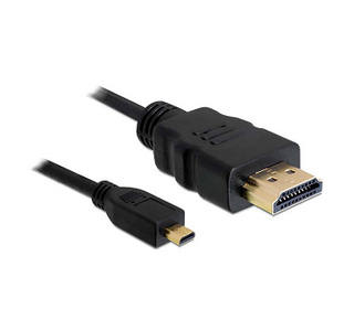 DeLOCK 4043619826643 câble HDMI 2 m HDMI Type A (Standard) HDMI Type D (Micro) Noir