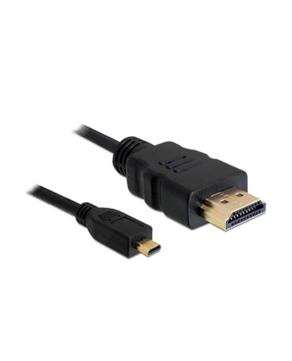 DeLOCK 4043619826643 câble HDMI 2 m HDMI Type A (Standard) HDMI Type D (Micro) Noir