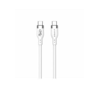 HYPER HJ4002WHGL câble USB USB 2.0 2 m USB C Blanc