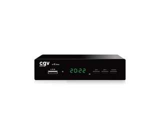 CGV 70063 TV set-top boxe Ethernet (RJ-45) HD Noir