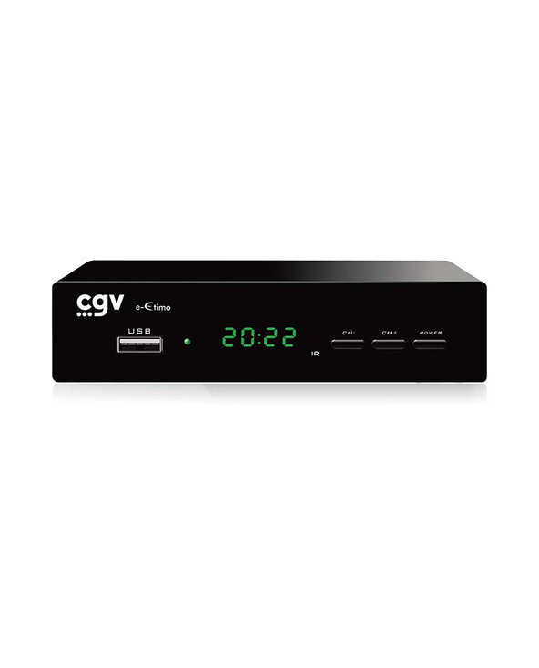 CGV 70063 TV set-top boxe Ethernet (RJ-45) HD Noir