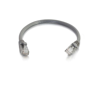 C2G Câble de raccordement réseau Cat6 avec gaine non blindé (UTP) de 3 M - Gris