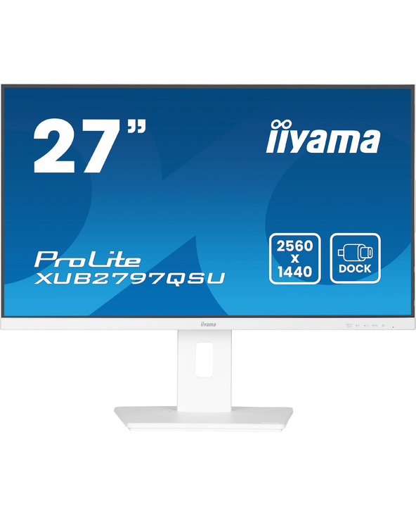 iiyama ProLite XUB2797QSU-W2 27" LED Quad HD 1 ms Blanc