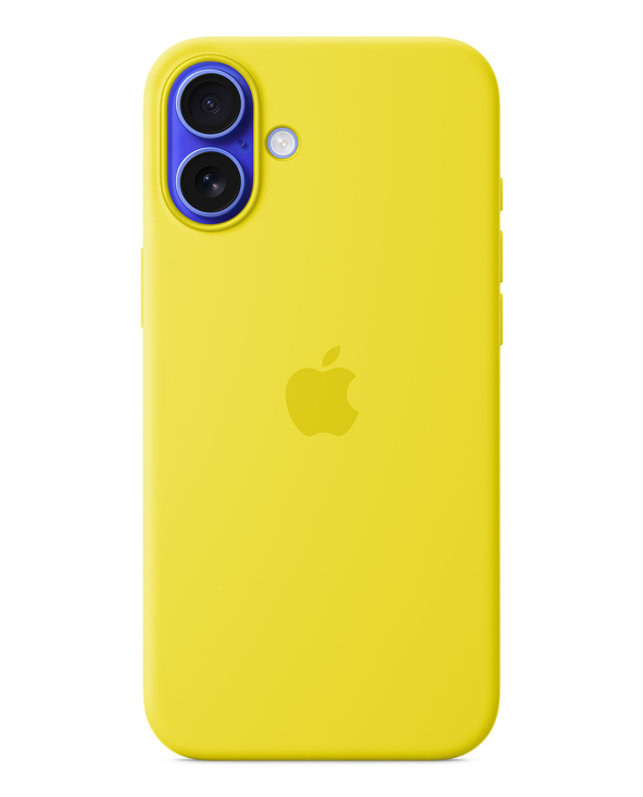 Apple Coque en silicone avec MagSafe pour iPhone 16 Plus - Carambole