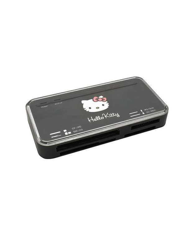 Bluestork BS-RDRCARD/KITTY/G lecteur de carte mémoire USB 2.0 Gris