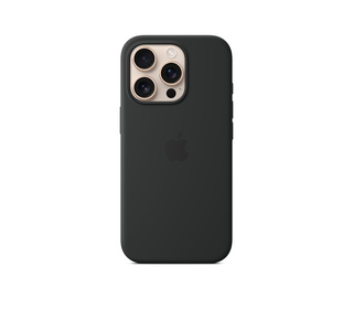 Apple Coque en silicone avec MagSafe pour iPhone 16 Pro - Noir